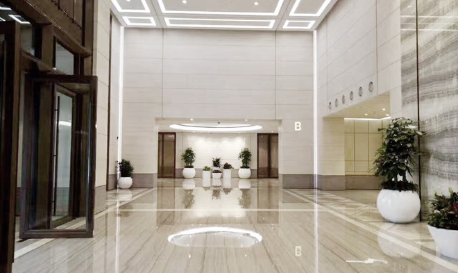 天润财富中心大堂图